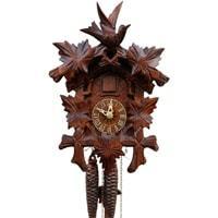 Cuckoo Clock - Sternreiter Bird And Leaf Black Forest Mechanical Cuckoo Clock #1209